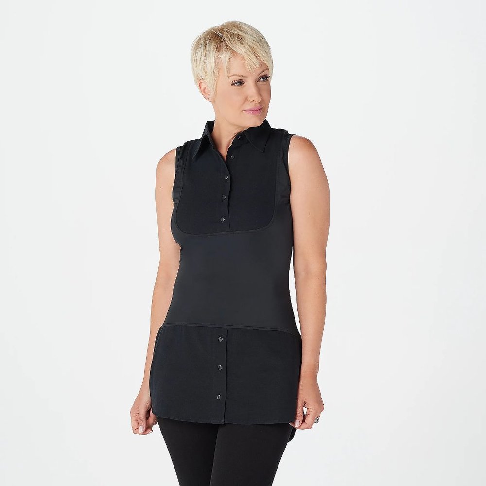 Kathleen Kirkwood Dictra-Ease Chambray Shi… - Picture 2 of 3
